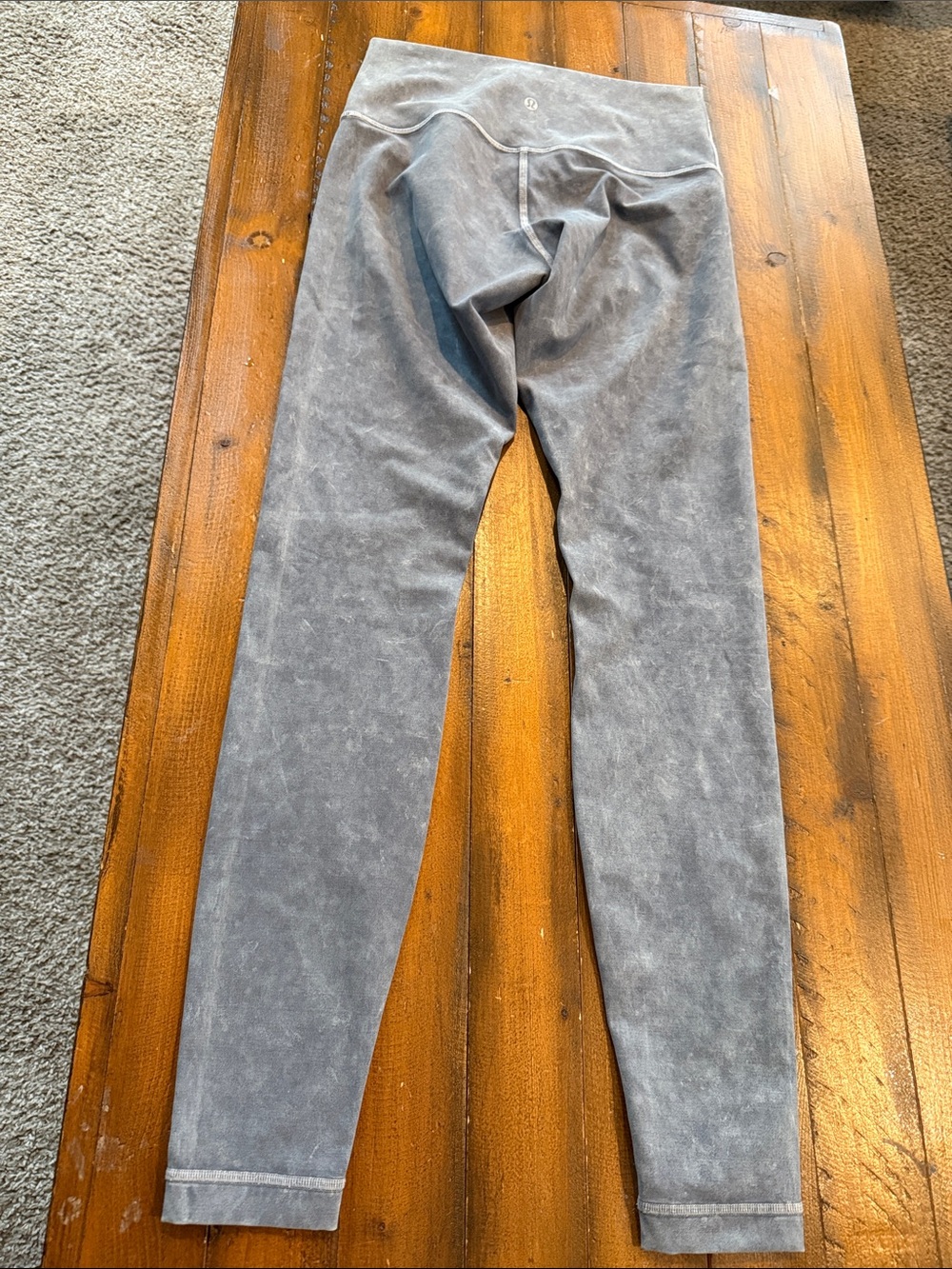 lululemon athletica Gray High-Waist Leggings